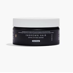 Sweet Escape Ingrown Hair Exfoliating Scrub - Black and White